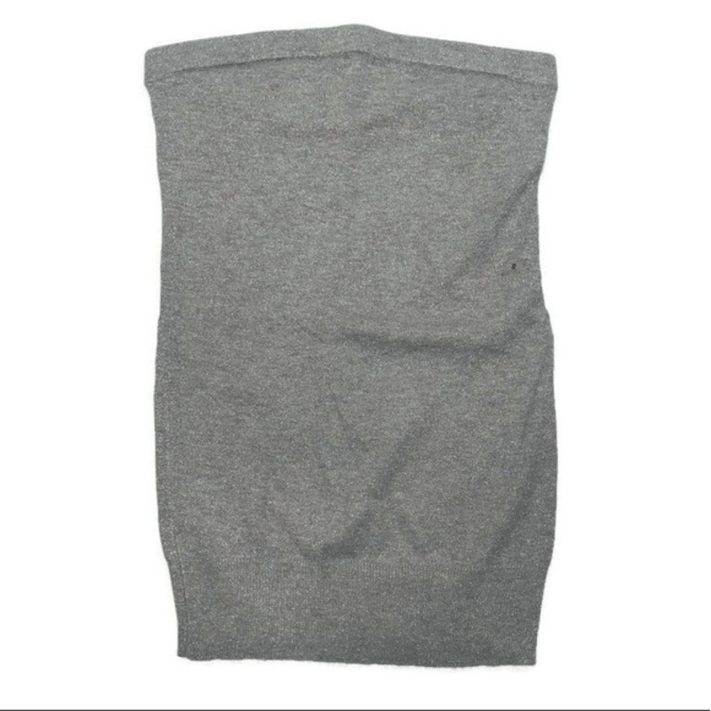 Express Strapless Gray Tube Top